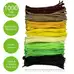 Artyom Pipe Cleaners Extra Long Jungle Assorted 1000 Pack