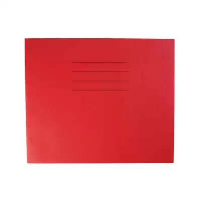 Writy Handwriting Book 6.5" x 8" 40 Page 50 Pack - Colour: Red 21mm