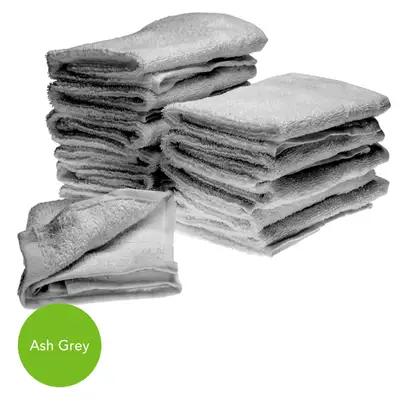 Ash Grey Flannel 30x30cm 500gm x 12 G3p90