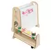 Mini Easel With Storage Trolley Maple