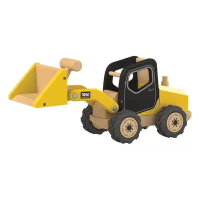 Small World Front End Loader Yellow