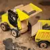 Small World Front End Loader Yellow