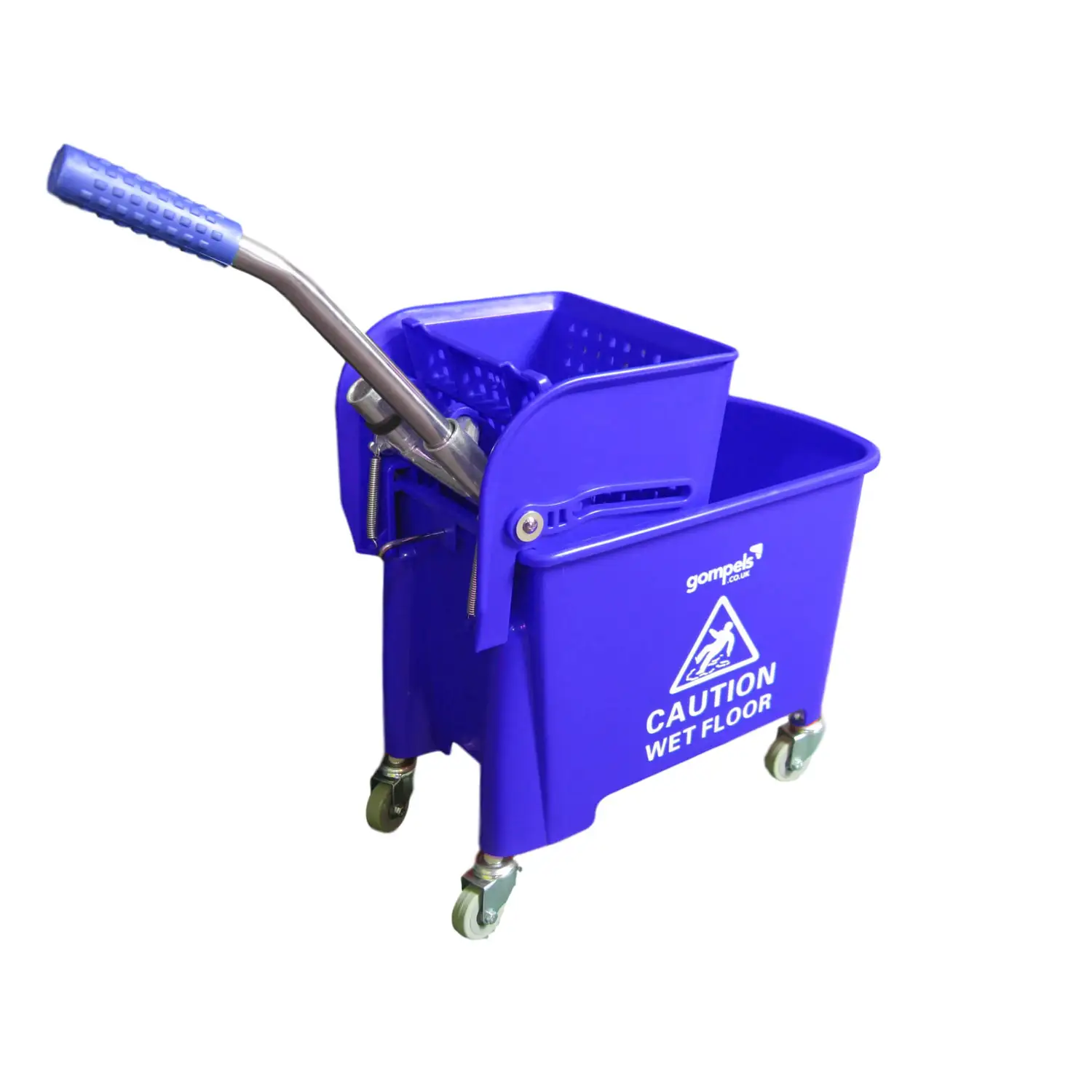 Soclean Mop Bucket With Wringer Blue 20l G2p100