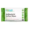 Sanell Plastic Free Antibacterial Wipes 60 Pack