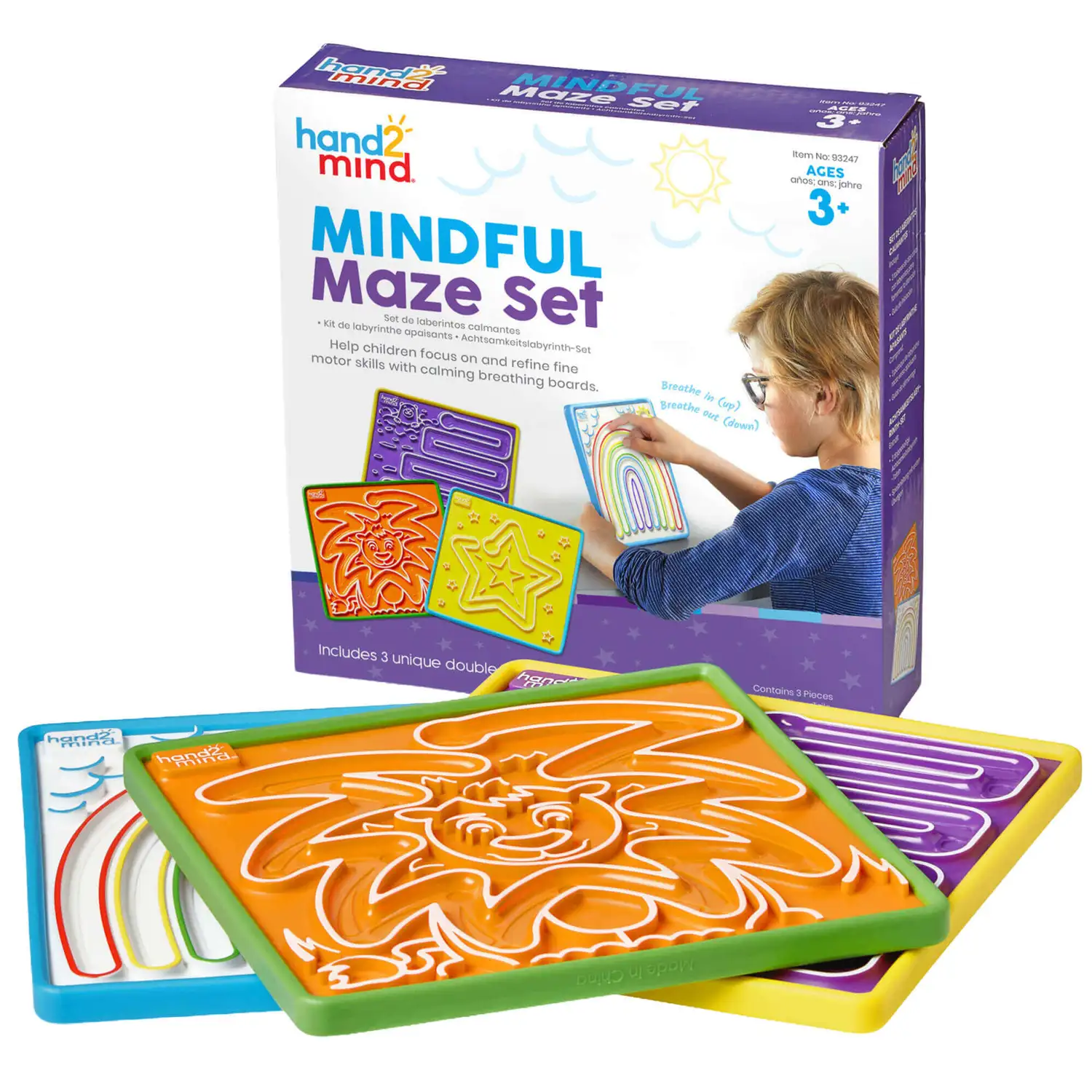 Mindful Maze Boards 3 Pack