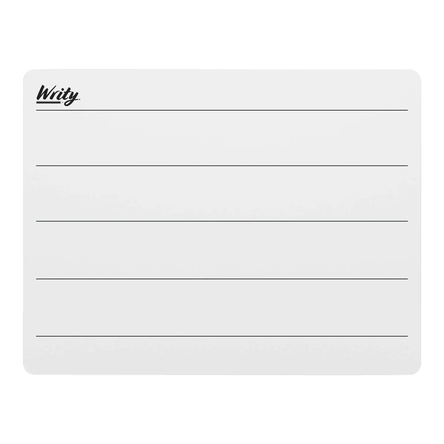 Writy A4 Lined Rigid Whiteboard 10 Pack G3p80