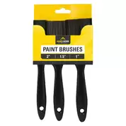 Paint Brushes Assorted 3 Pack