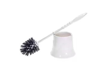 Toilet Brush & Tidy Set White - 2215783