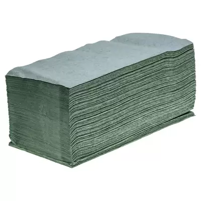 V Fold Green Paper Towels 1ply 4680
