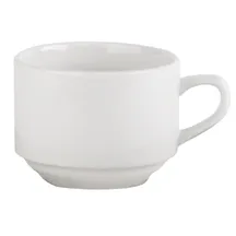 Simply Stacking Tea Cup 7oz White 6 Pack