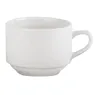 Simply Stacking Tea Cup 7oz White 6 Pack