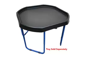 Blue Tuff Tray And Stand