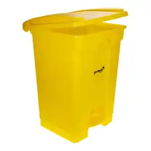 Soclean Pedal Bin Yellow 45l G2p100