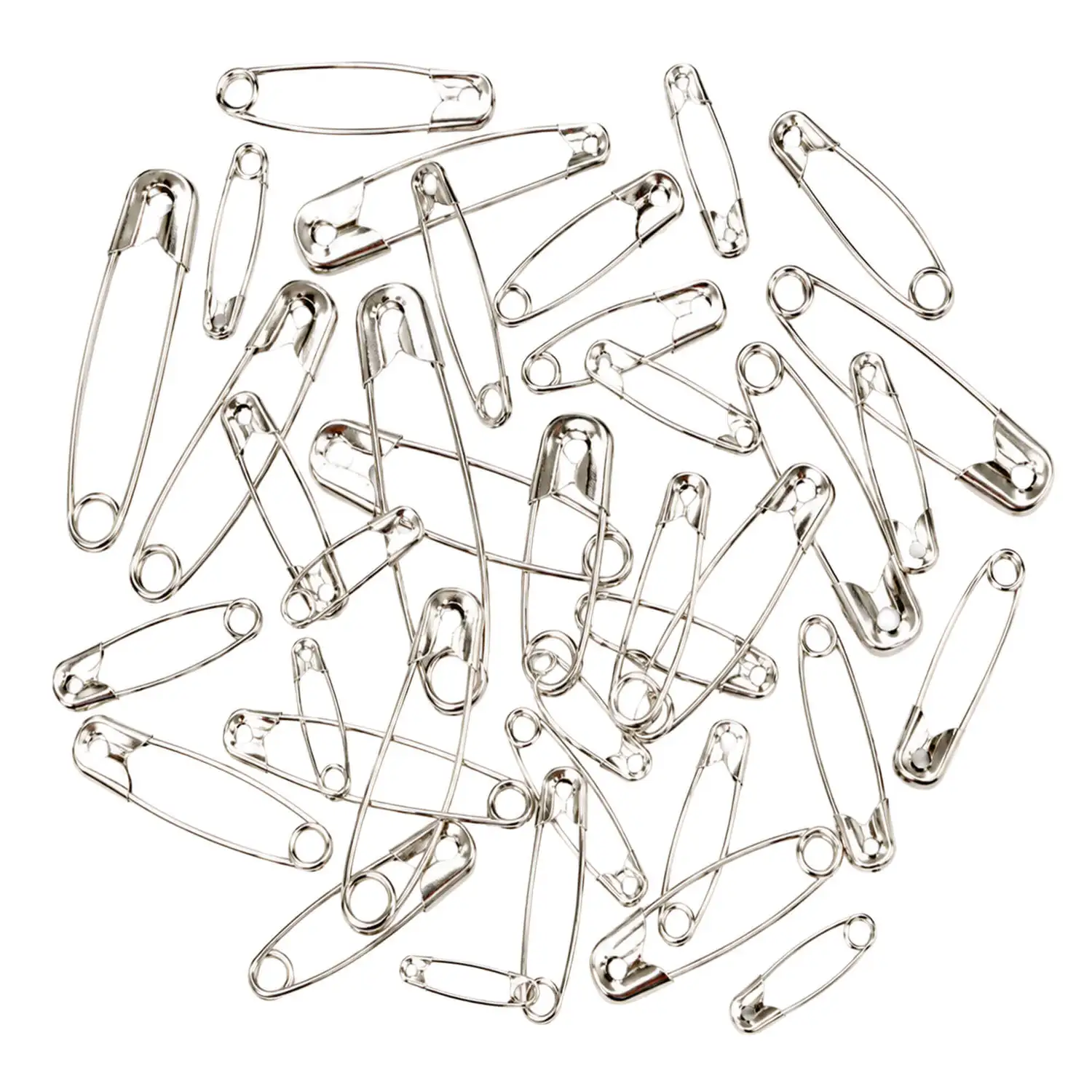 Safety Pins Mixed 55 Pack