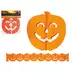 Paper Pumpkin Garland 3 Metre