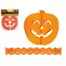 Paper Pumpkin Garland 3 Metre