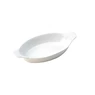 Oval Eared Dish White 255 x 130mm