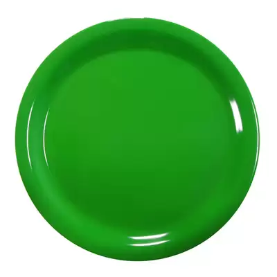 Swixz Melamine Dinner Plate 9" / 230mm 12 Pack - Colour: Green