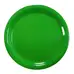 Swixz Melamine Dinner Plate 9"/230mm Green 12 Pack G2p100