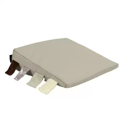 Foam Wedge With Touch Tags Natural