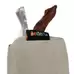 Foam Wedge With Touch Tags Natural