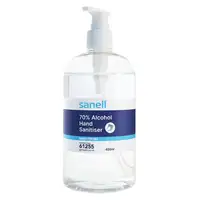 Sanell Alcohol Hand Sanitiser 450ml 6 Pack