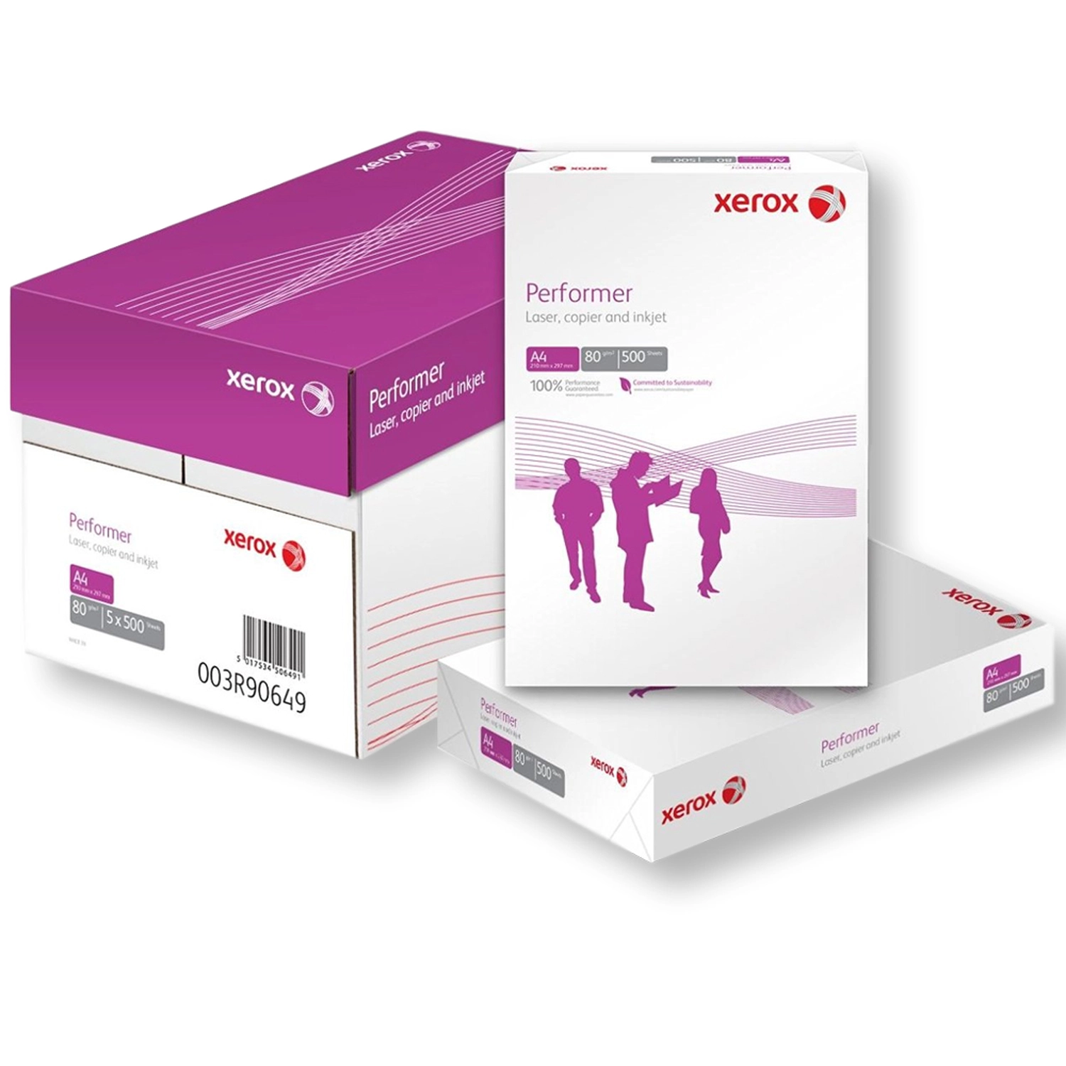 Xerox Performer A4 White Paper 80gsm 500 Sheets G2p80