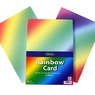 A4 Rainbow Card 30 Pack