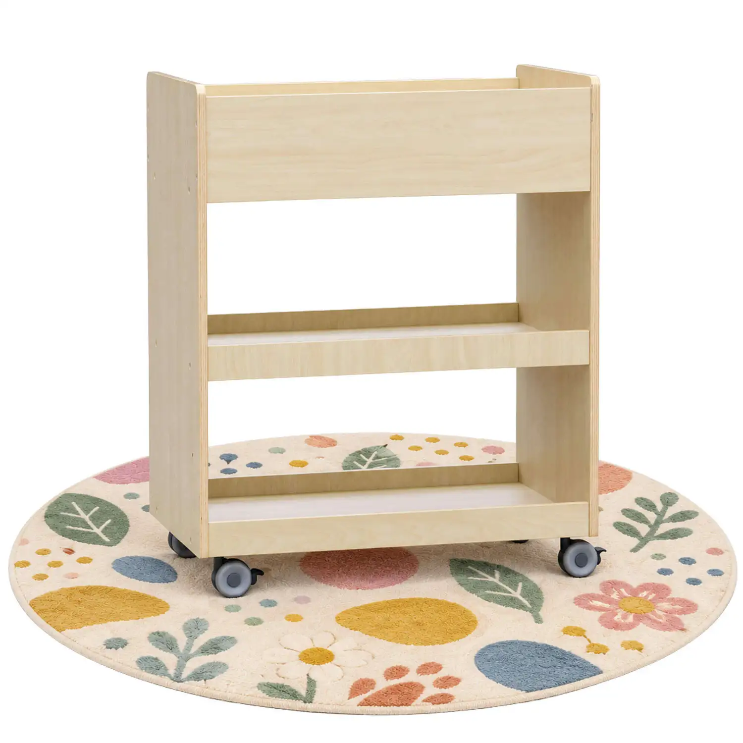 Nappy Changing Table With Shelves