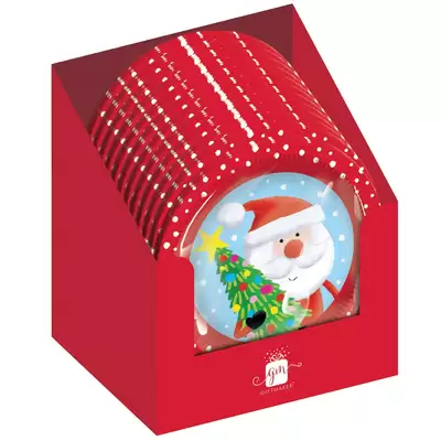 Christmas Characters Paper Bowls 6 Pack