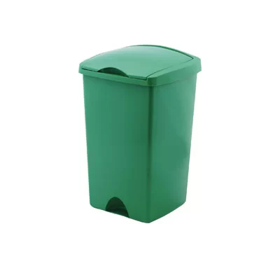 50 Ltr Lift Top Bin - Colour: Green