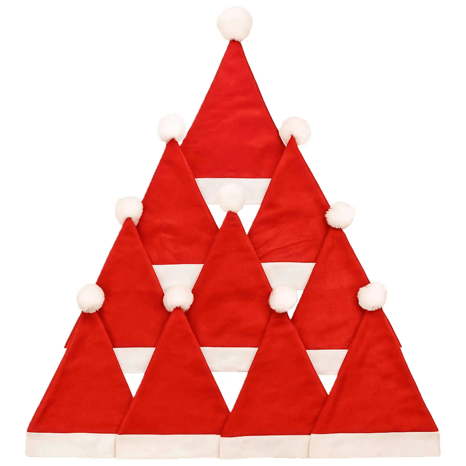 Artyom Santa Hat 10 Pack