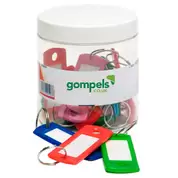Key Tags Assorted 20 Pack