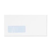 Dl Envelopes Self Seal Window 90gsm White 1000 Pack