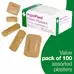 Fabric Plasters Assorted 100 Pack