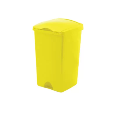 50 Ltr Lift Top Bin - Colour: Yellow