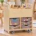 Display Shelving Tray Storage Unit 2 Column