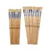 Artyom Hog Flat Brushes Long Handle Size 4/6 20 Pack
