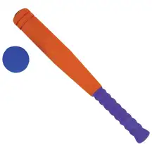 Foam Covered Rounders Bat and Ball Set