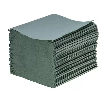 Soclean Childrens V Fold Green Paper Towels 1ply 7200