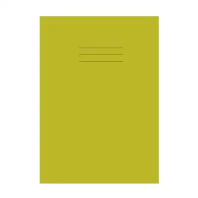 Writy A4+ Exercise Book 8mm Ruled With Margin 80 Page Yellow 50 Pack G2p100