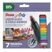 Pentel Liquid Glass and Chalk Marker Assorted 7 Pack