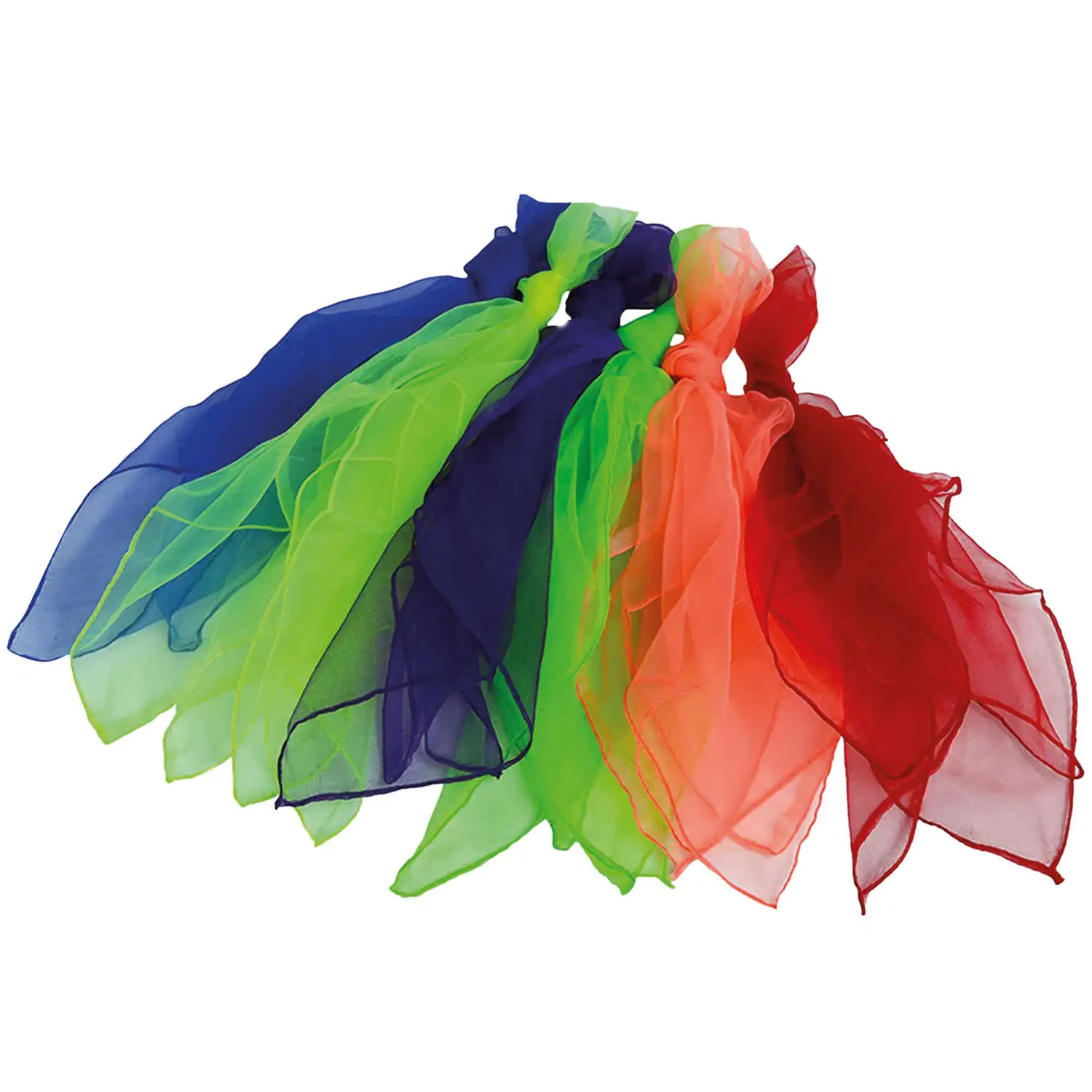 Dance Scarves 60cm Assorted 6 Pack