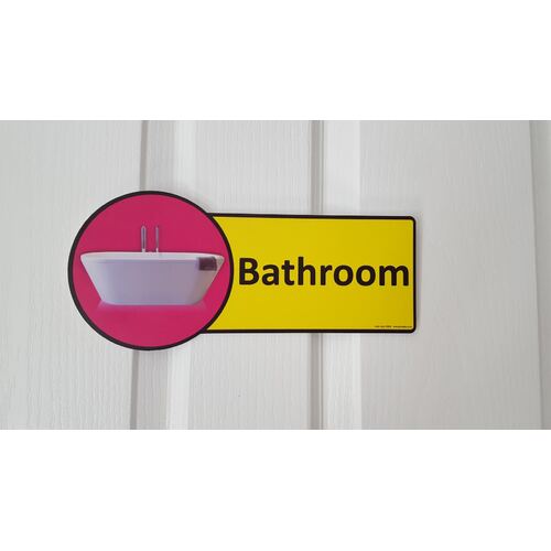 Bathroom Signs Wholesale premium bathroom sign in care home equipment / dementia - gompels Bathroom Signs Wholesale premium bathroom sign in care home equipment / dementia - gompels