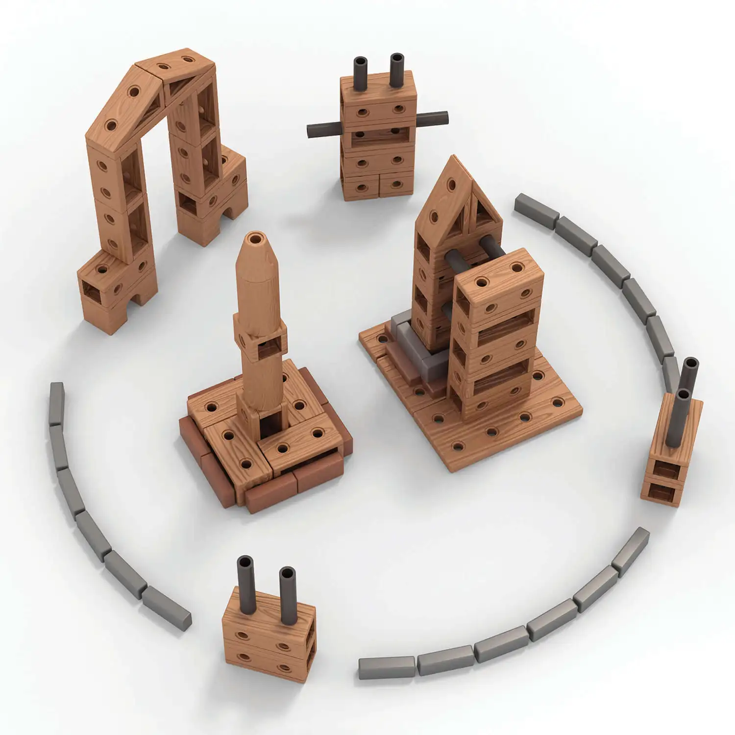 Construction Blocks Set Large