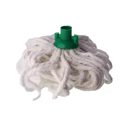 Soclean Cotton Twine Mop Head 5 Pack - Colour: Green