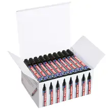 Edding 360 Boardmarker Bullet Tip Black 50 Pack