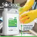 Soclean Eco Washing Up Liquid Eucalyptus 5 Litre 2 Pack