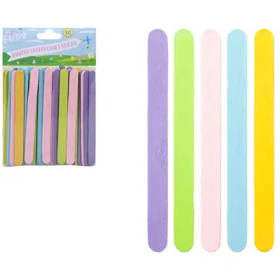 Easter Lolli Sticks 50 Pack