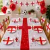England Party Balloons 12 Pack